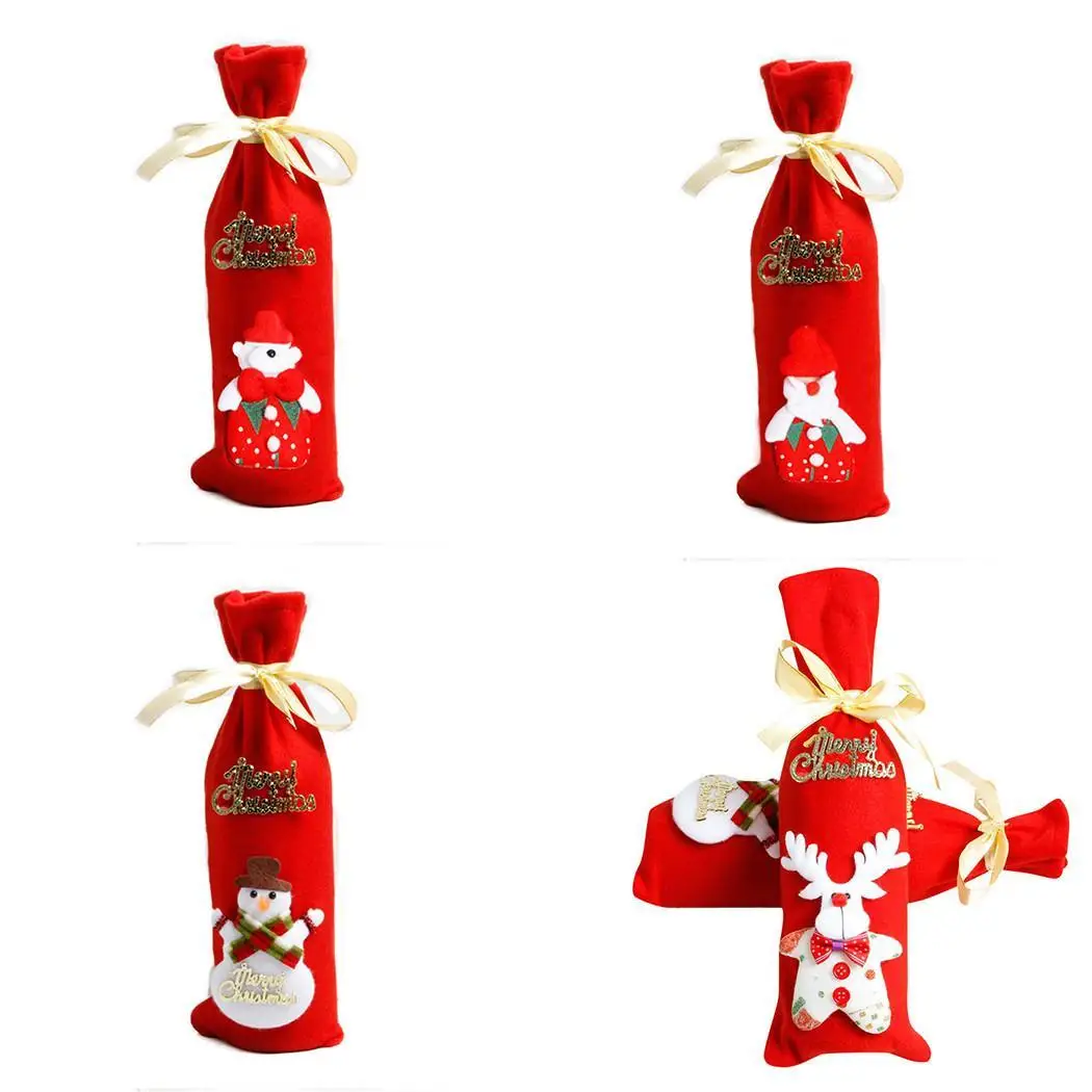 Украшения фестиваль Рождество мешок красный мультфильм звавечерние ужин лук