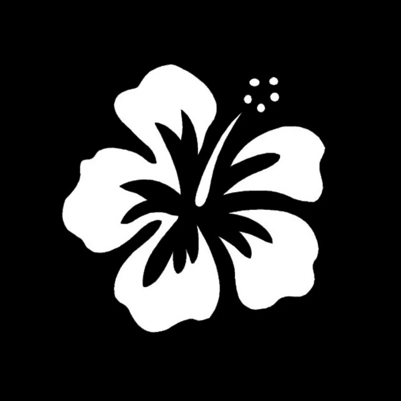 Wild Plant Hawaii Flower window Sticker 13x13cm | Игрушки и хобби