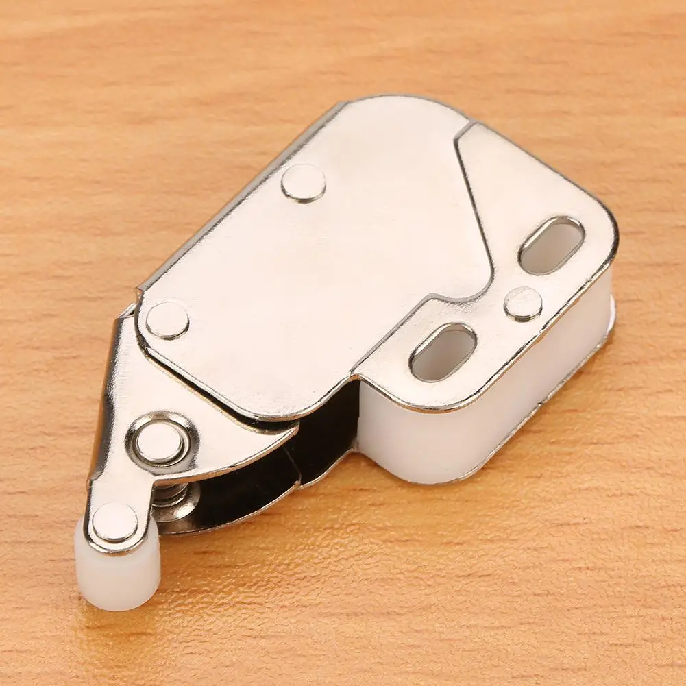 10PCS Mini Tip Cupboard Touch Catch Latch Lock Bounce Cabinet Door Steel door latch | Обустройство дома