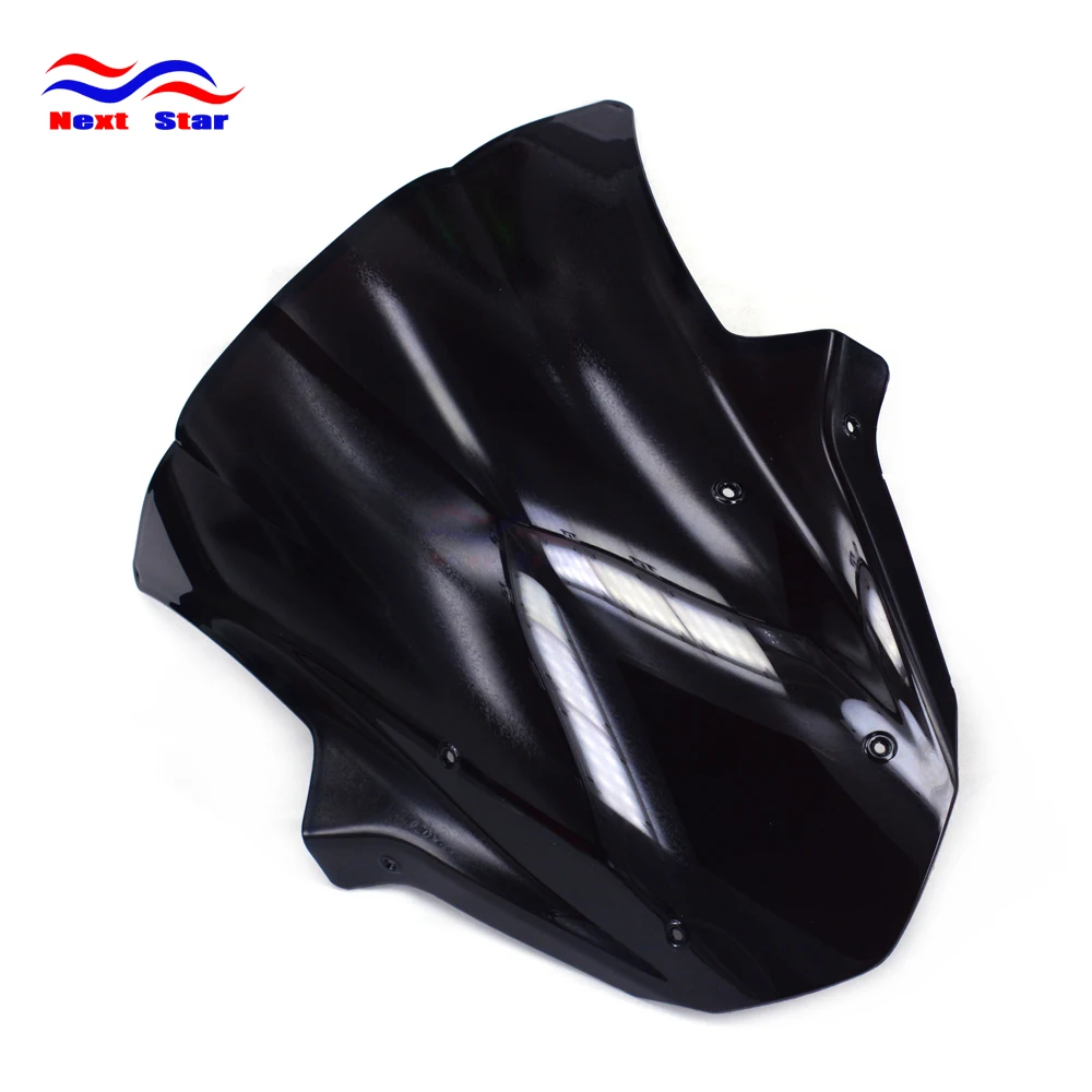 МОТОЦИКЛ ABS черный пластик лобовое стекло ветровое для KAWASAKI Ninja ZX10R ZX 10R 2011 2012 2013 2014