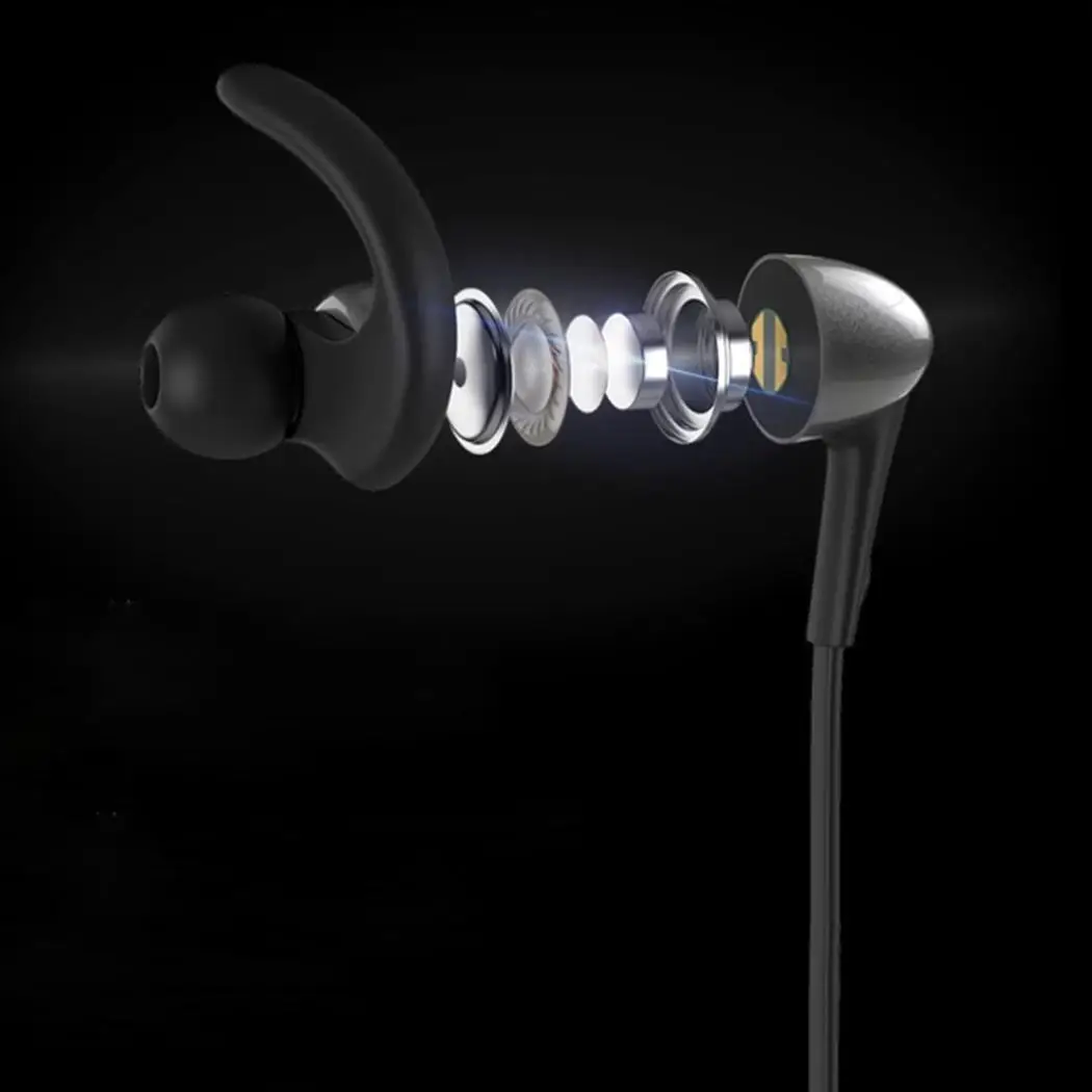 Общие стерео наушники в ухо Handsfree Bluetooth около 6 часов 1 5 10 м Спортивная