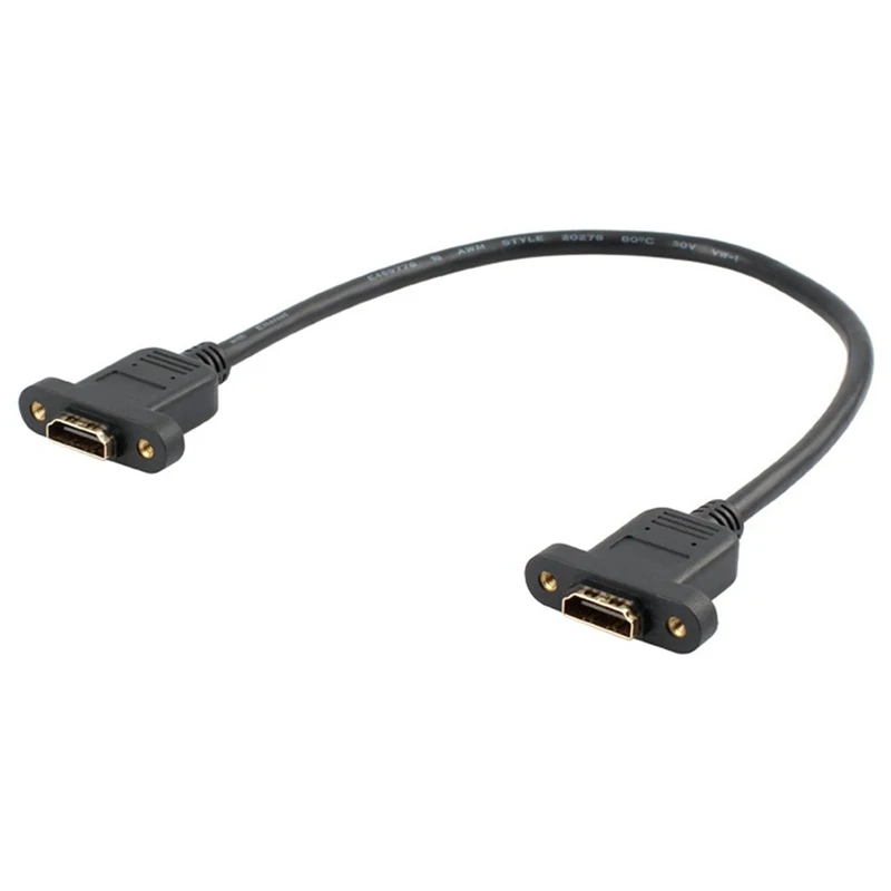 Hdmi удлинитель Высокоскоростной Мама мама провод шнур адаптер Муфта с винтовой