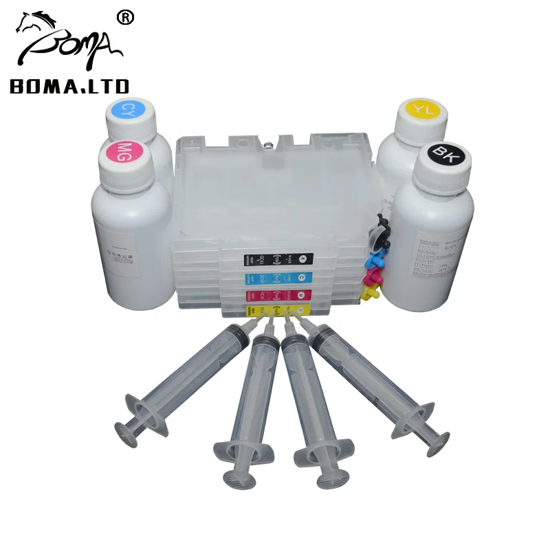 

8 Pieces/Lot Refillable Ink Cartridge For Ricoh GC41 Use For Ricoh SG3100 SG2100 SG2010L SG3110 SG2010 SG3110dnw Printer