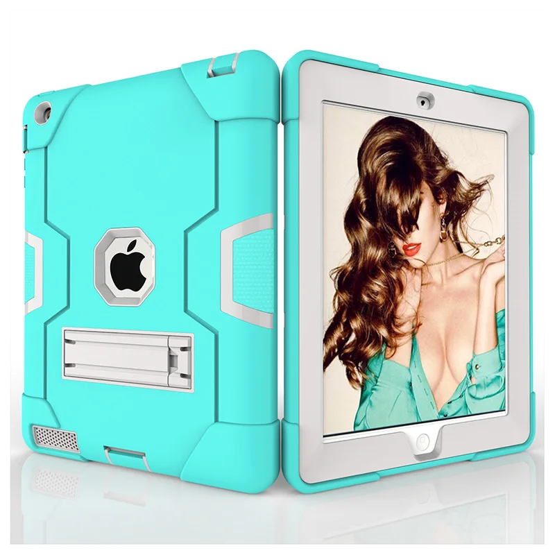 Новый защитный чехол для Apple iPad 2/3/4 дети Безопасный Heavy Duty силиконовый Жесткий