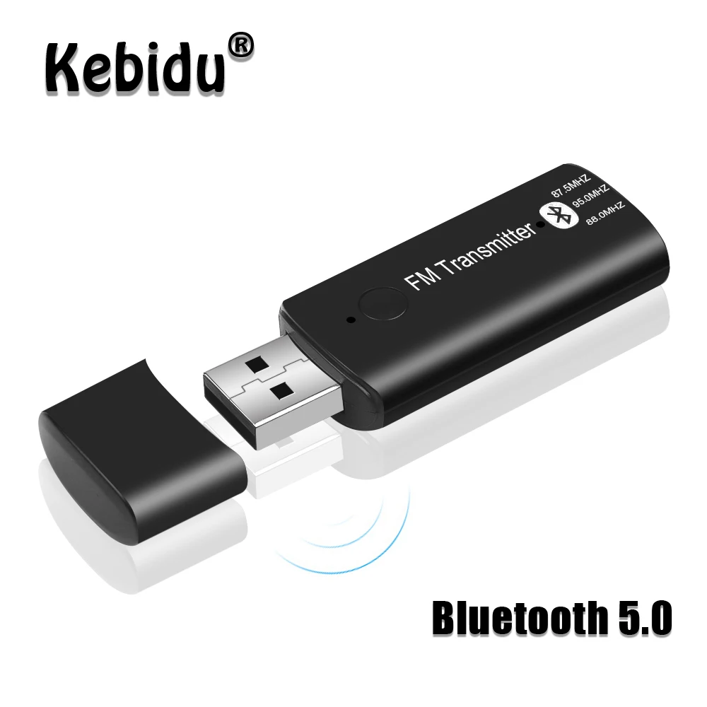 Bluetooth приемник Kebidu с USB FM передатчик 5 0 автомобильный комплект беспроводной