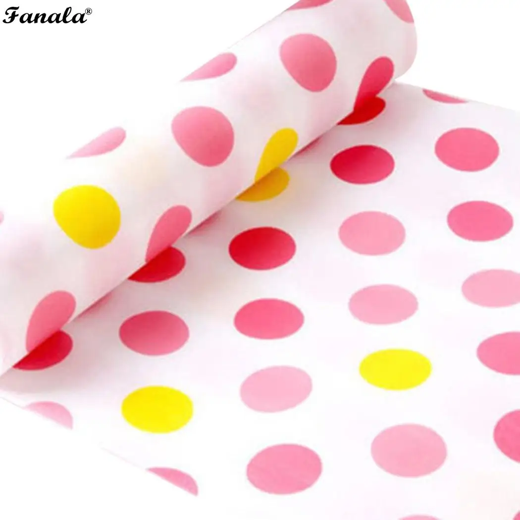 Kitchen Rose Strawberry Pattern PET Cabinet 100g Desktop Drawer Mat Dot Home Bar Restaurant etc Pad | Дом и сад