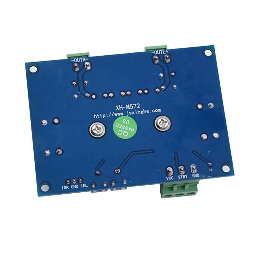 Tenghong TPA3116D2 120 Вт * 2 Цифровой HIFI усилитель плата DC5 28V шасси специальный штекер в