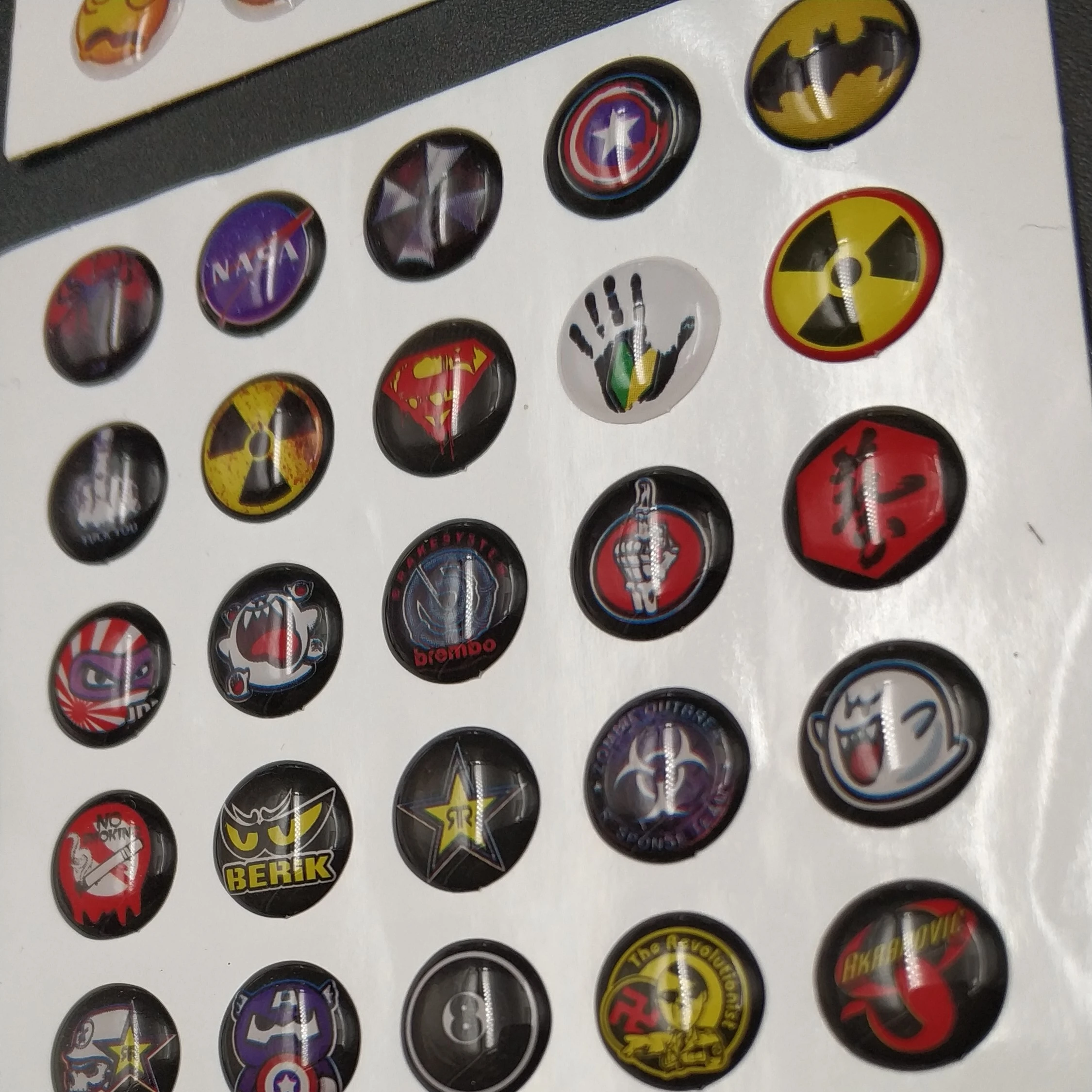 FASP декоративные маленькие капли гелевые наклейки для мобильных телефонов