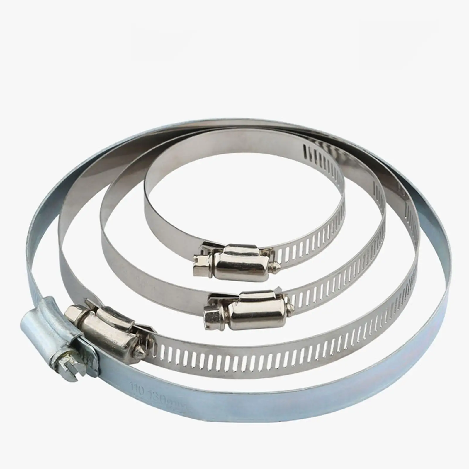 

Adjustable 25-160mm Diameter Suction Hose Clamp Hoop Woodwork CNC Accessory