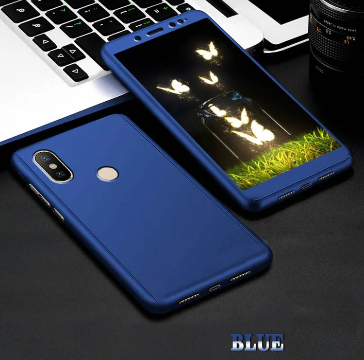 360 Full Cover Case On For Vivo Y95 Y91 Y91i V1807 Y 95 91 i VivoY91 VivoY95 With Tempered Glass |