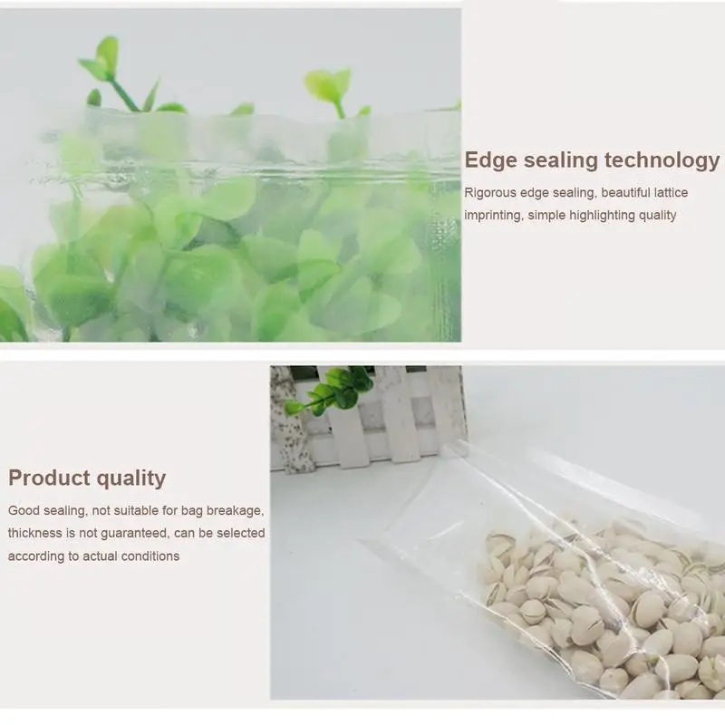 

100PCS/LOT Vacuum Bag Food Vacuum Sealer Vacuum Bags for Food Sous Vide Packing Machine Packaging Bags