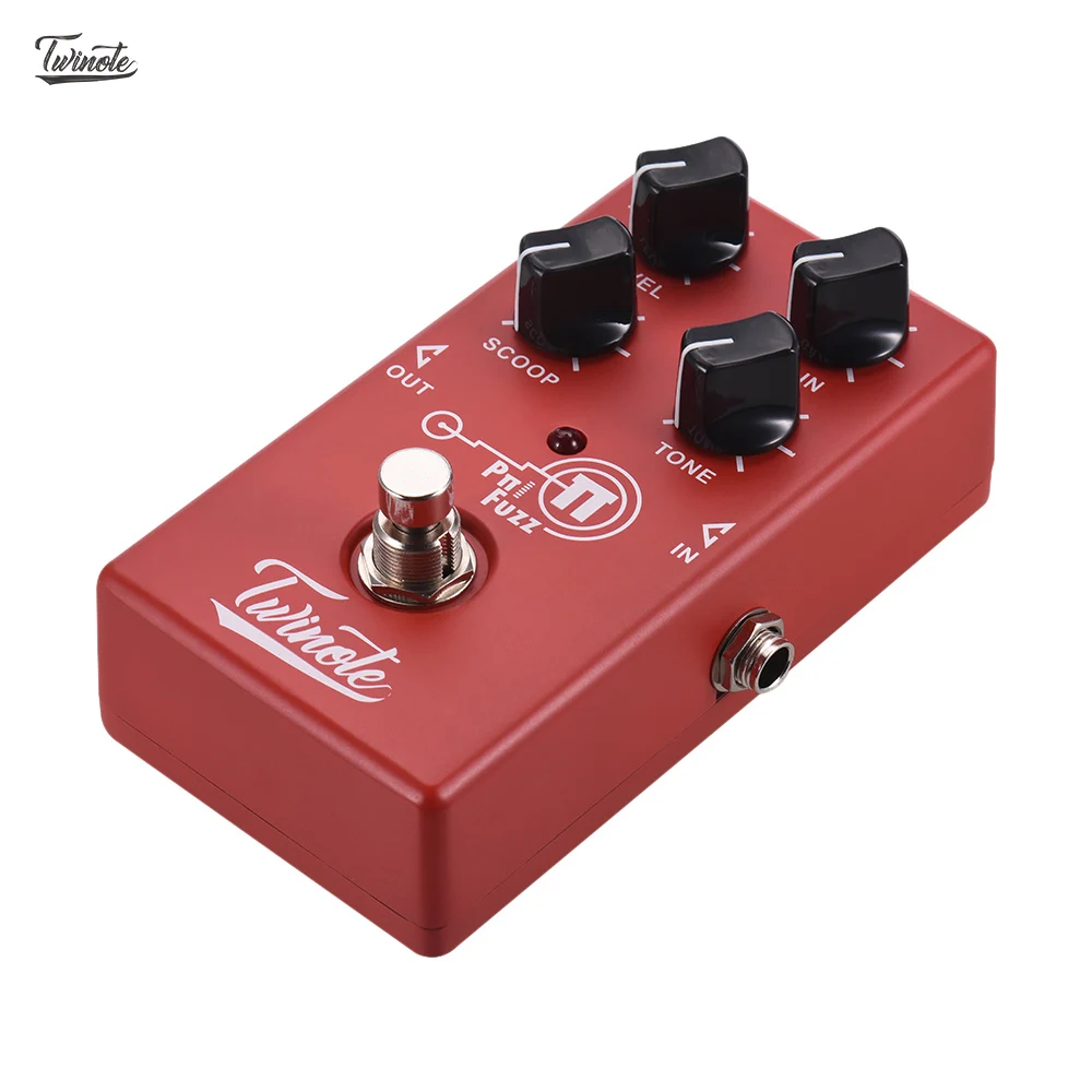 Twinote Pπ FUZZ аналоговый современный Fuzz гитарный эффект педаль Processsor полностью