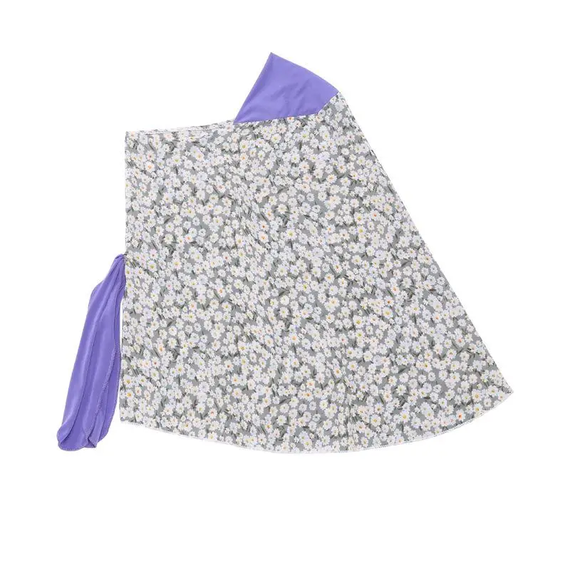 2 шт. детское платье макси с цветочным принтом