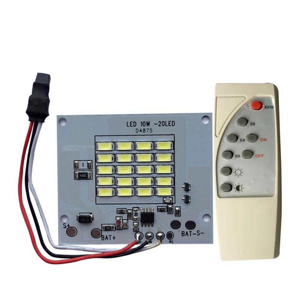 CLAITE DC3.7V 10 Вт светодиодный пульт дистанционного управления Управление DIY белый