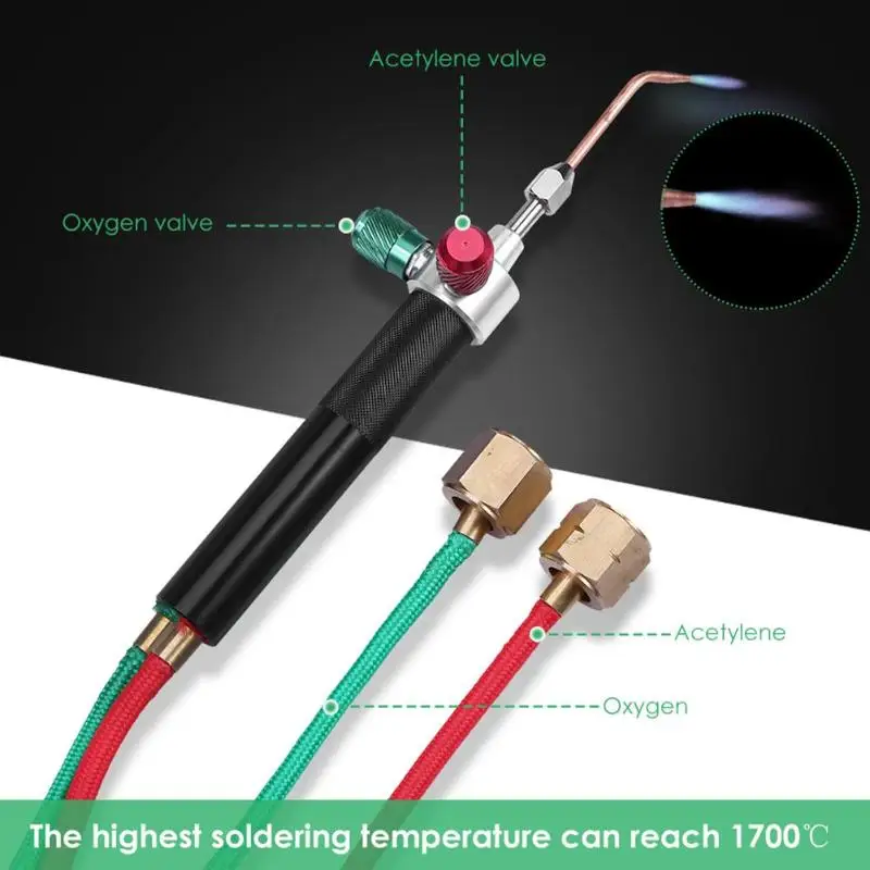Mini Gas Torch Welding Soldering Gun Oxygen Acetylene for Metal Stainless Steel Tool Kit | Инструменты