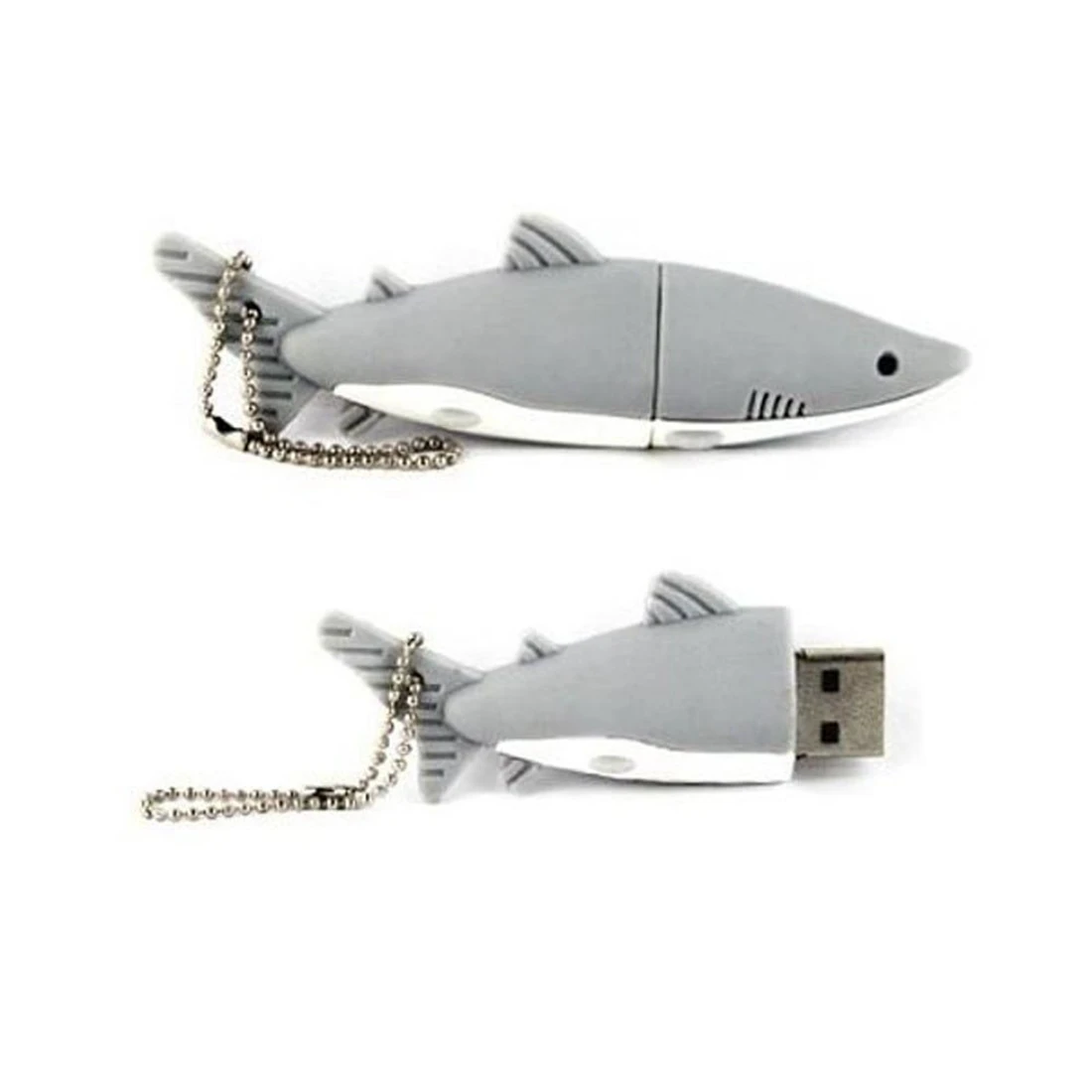 8GB Акула Формы USB 2 0 флэш устройство приспособления для ручки U память ключ серый и