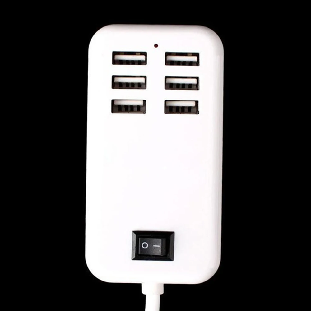 KISSCASE 6 портов USB зарядное устройство для телефона iphone X XR Xiaomi Быстрая зарядка