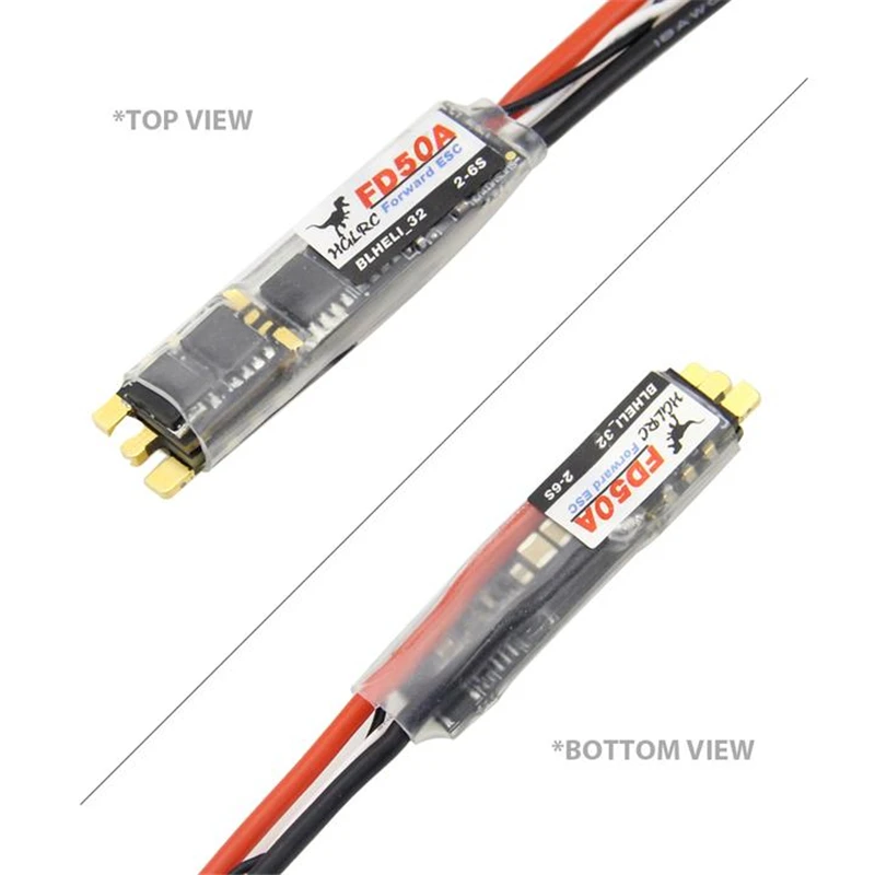 1 шт./4 шт. HGLRC Forward FD50A 50A 2 6 S Blheli_32 32 бит DSHOT1200 бесщеточный ESC для RC FPV Racing Drone Quadcopter