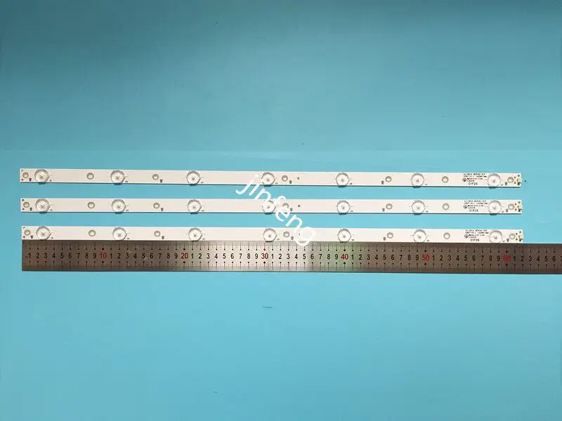 Новый комплект 10 шт./набор = 30 шт. 7 светодиодный (3V) 620 мм подсветка полосы для 32PFT4131