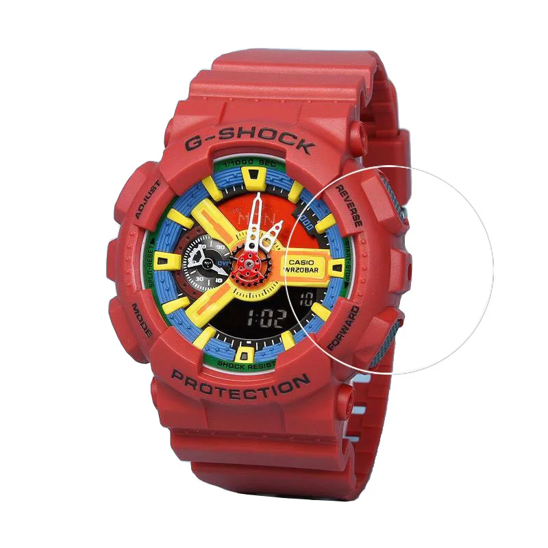 Военный класс анти шок пленка для Casio Часы G SHOCK традиционные аналоговые цифровые
