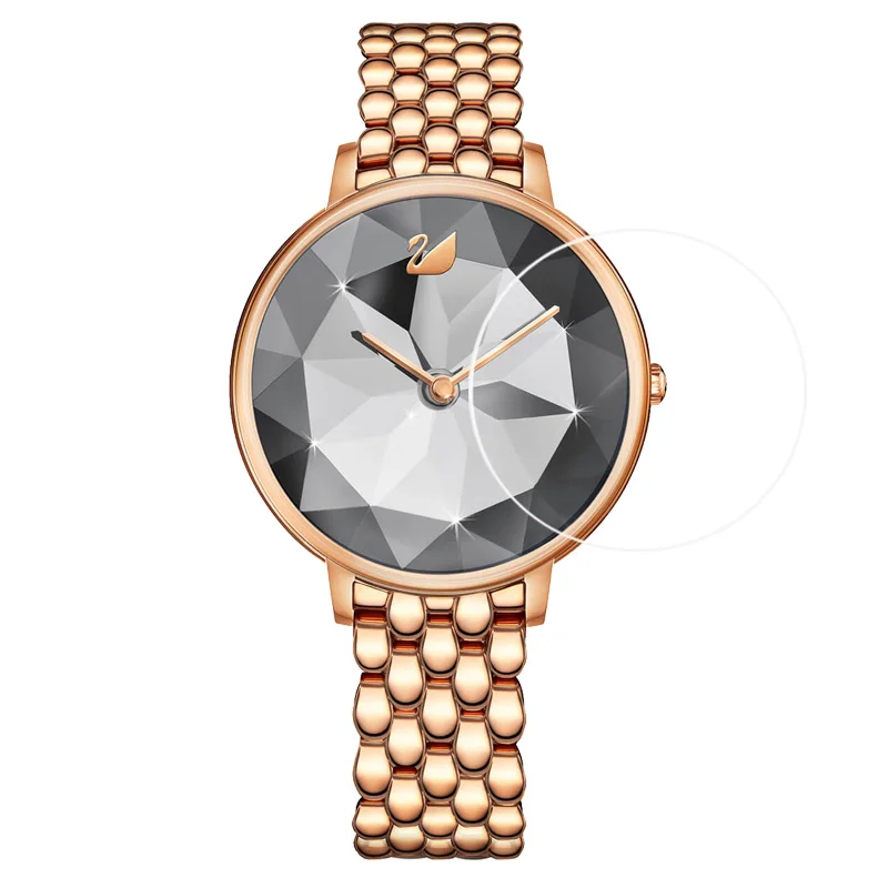 2PCS Military Grade Anti Shock Scratch Screen Protector For Swarovski Watch Crystal Lake Metal bracelet Rose gold tone | Электроника