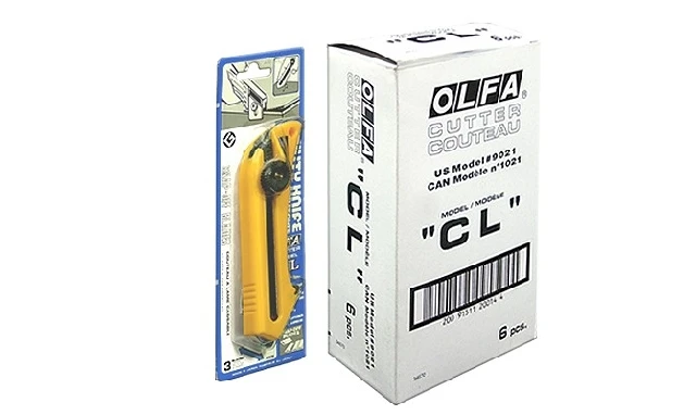 2019 Акция настоящий импортный японский Olfa Cl/многоцелевой нож из коробки с
