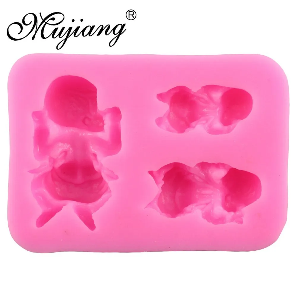 3D Детское Мыло глина силиконовая Свеча Форма Sugarcraft Инструменты для украшения
