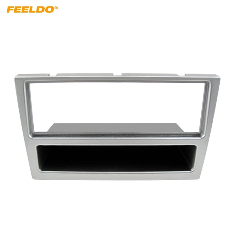 Автомагнитола FEELDO 1DIN CD Панель рамы для Opel Tigra 2004 2009 комплект установки