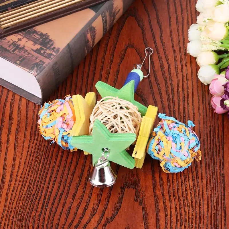 Pet игрушка для птиц подкормка измельчитель попугая Cockatiel длиннохвостный попугай