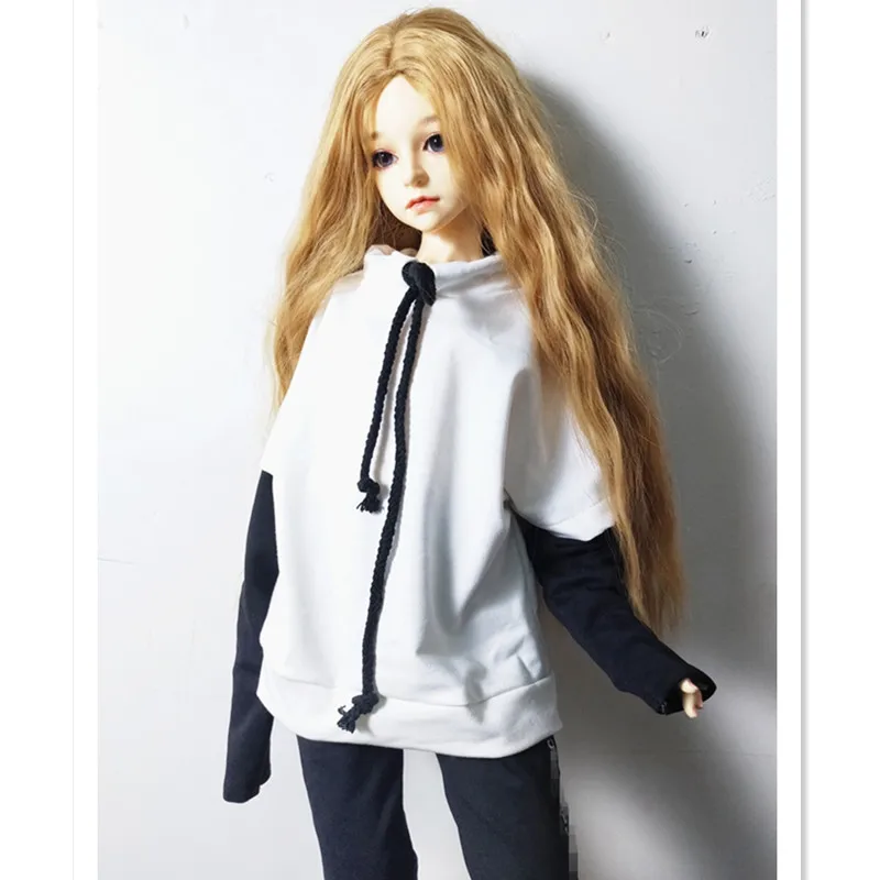 1/6 1/4 1/3 BJD SD Одежда для кукол свитшот модная блузка рубашка черные брюки куклы