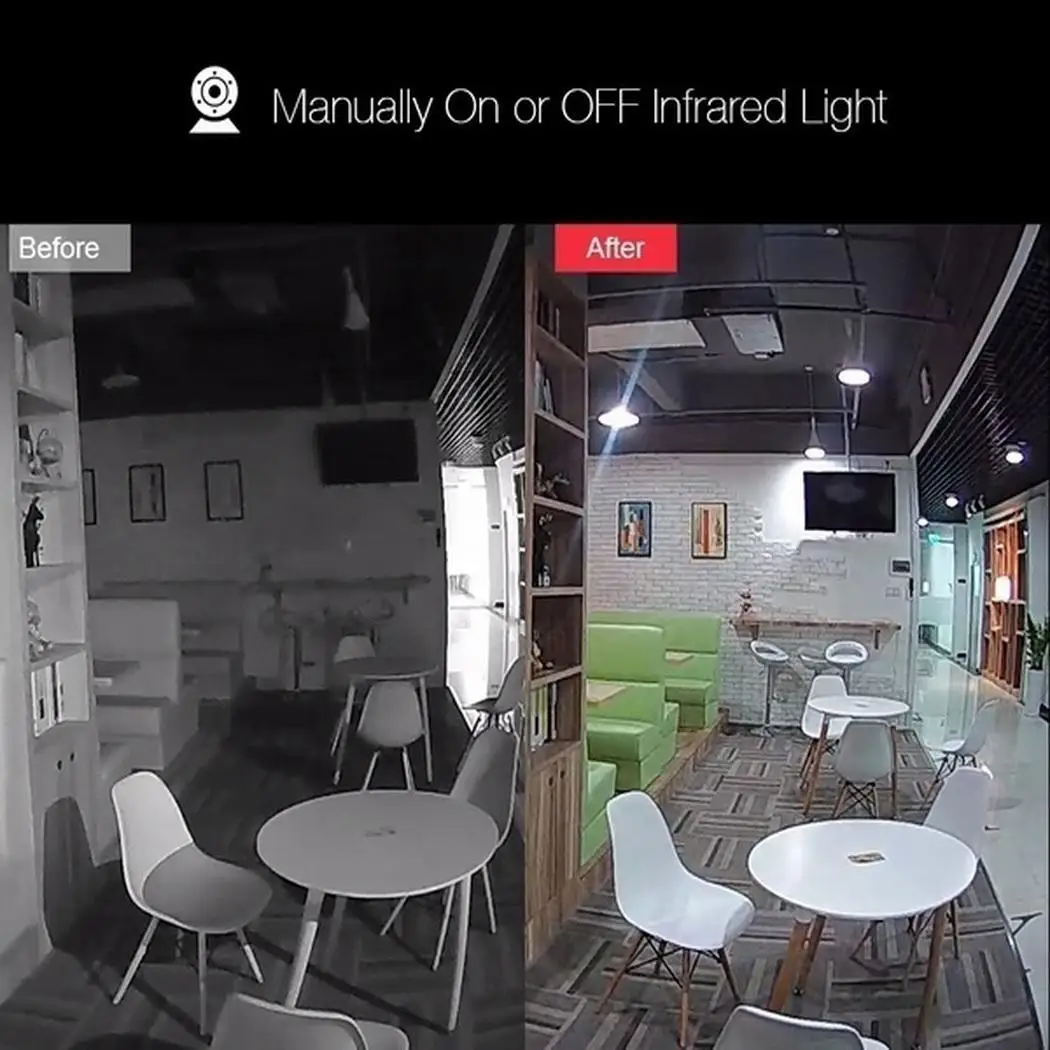 Мини WiFi камера 720 P HD Удаленное воспроизведение ip-видеокамера wifi Обнаружение