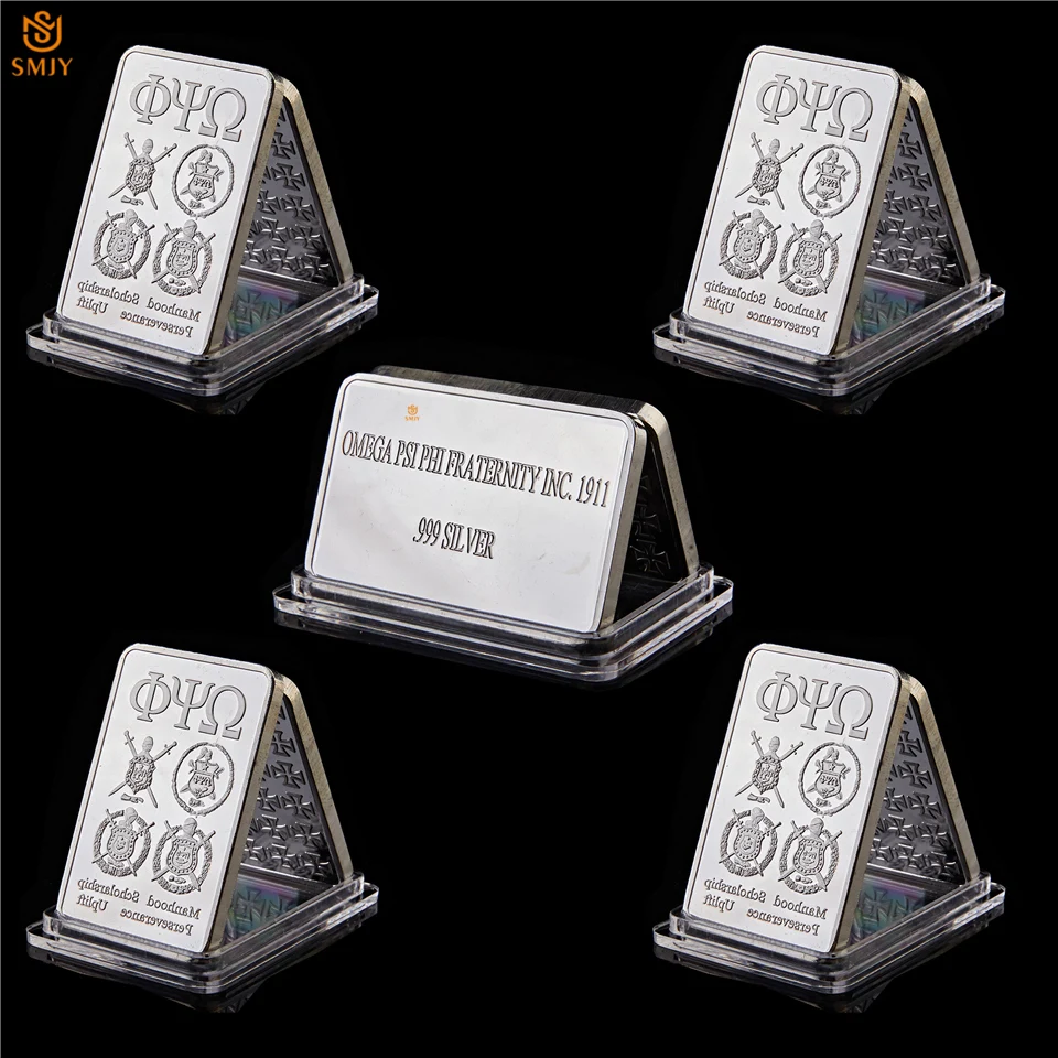 5 шт. США Мужская стипендия потеря подъем Омега фунт сила па детское братство Inc.1911