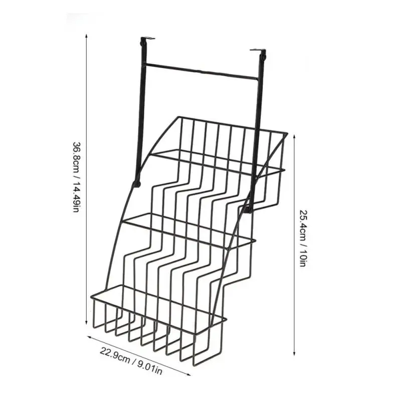 Железная проволока с покрытием 3 уровневые приподнятые банки для специй полка