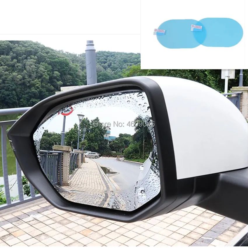 Car Rearview Mirror Film Rain Sticker for honda civic 2007 2009 peugeot 307 mazda 3 kia ceed toyota corolla hyundai i30 audi a4 |