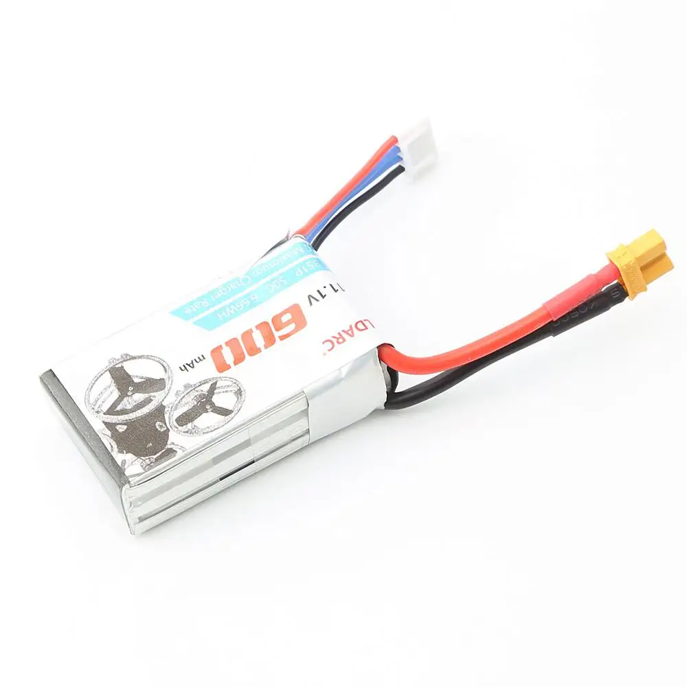 RCtown 2 шт. LDARC 600 мАч 3S 11 1 V 50C/100C Lipo Батарея с XT30 разъем для небольшой гоночный Дрон