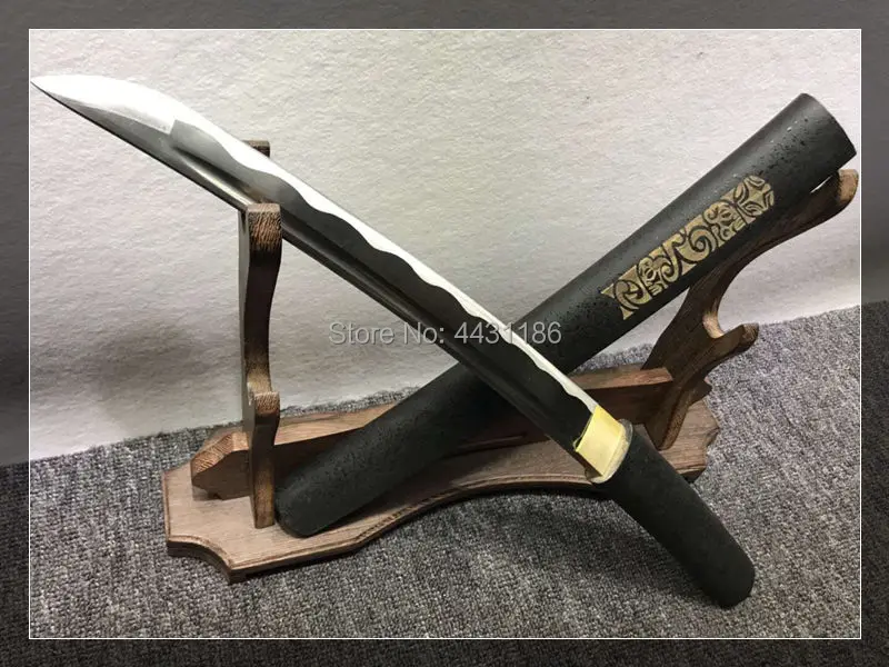 Специальное предложение японский самурайский короткий нож полностью Tang 1060