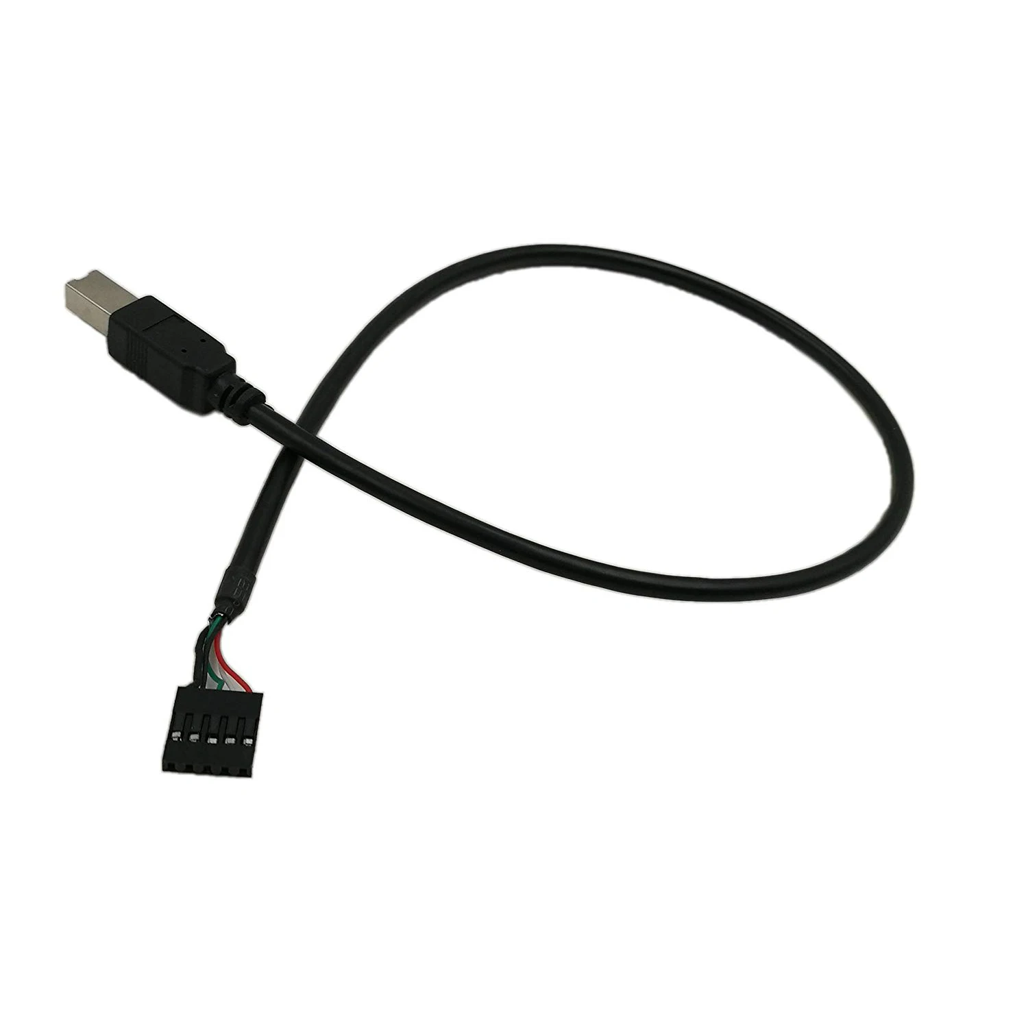 USB 2 0 Тип B папа Dupont 5 Pin Женский Заголовок материнская плата кабель (50 см)|Кабели