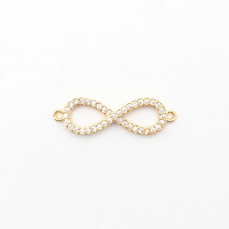 Медные соединители для ювелирных изделий сделай сам 8 браслетов ожерелий серег