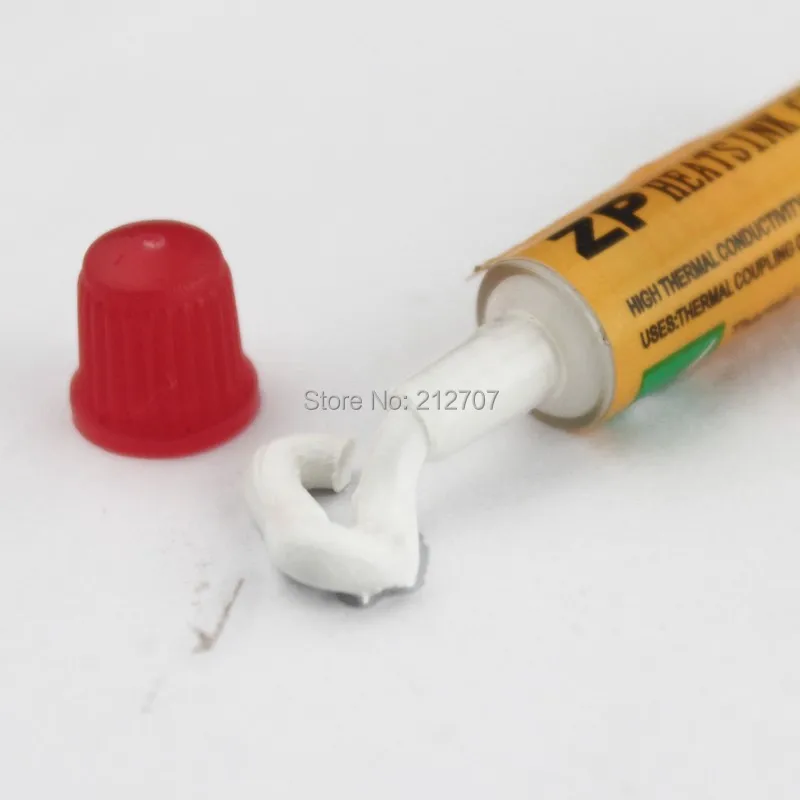 100 шт. белый теплоотвод составная паста компьютер CPU один|Кулеры и системы