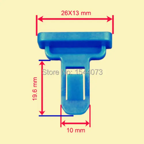 

50x Best Quality Bumper Moulding Clips Retainer Fastener Blue For Toyota Camry Land Cruiser RAV4 Tacoma 2008-2016