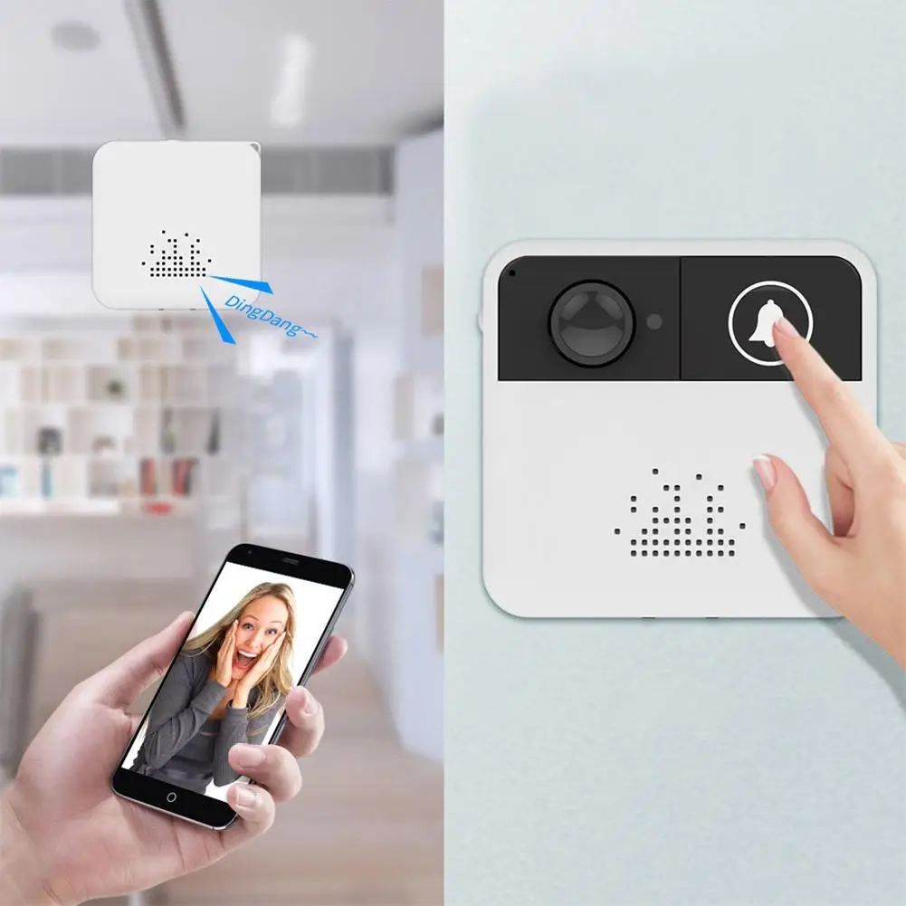 BEESCLOVER шестигранный ключ IP видеодомофон Wi-Fi видео дверной звонок камера квартиры