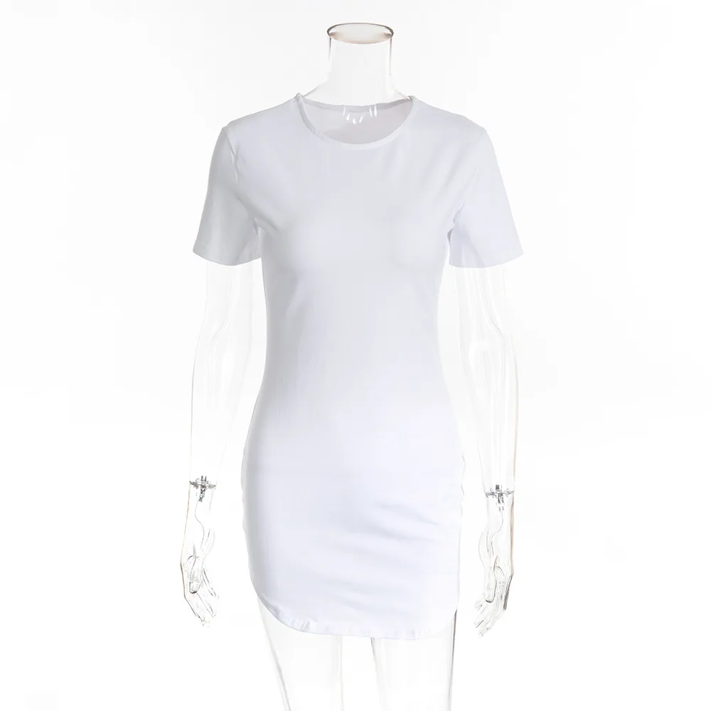 Фото Europe and The United States New Cotton Bag Hip Mini Dress Женская одежда Europe and The United States New Cotton Bag Hip Mini Dress Женская одежда