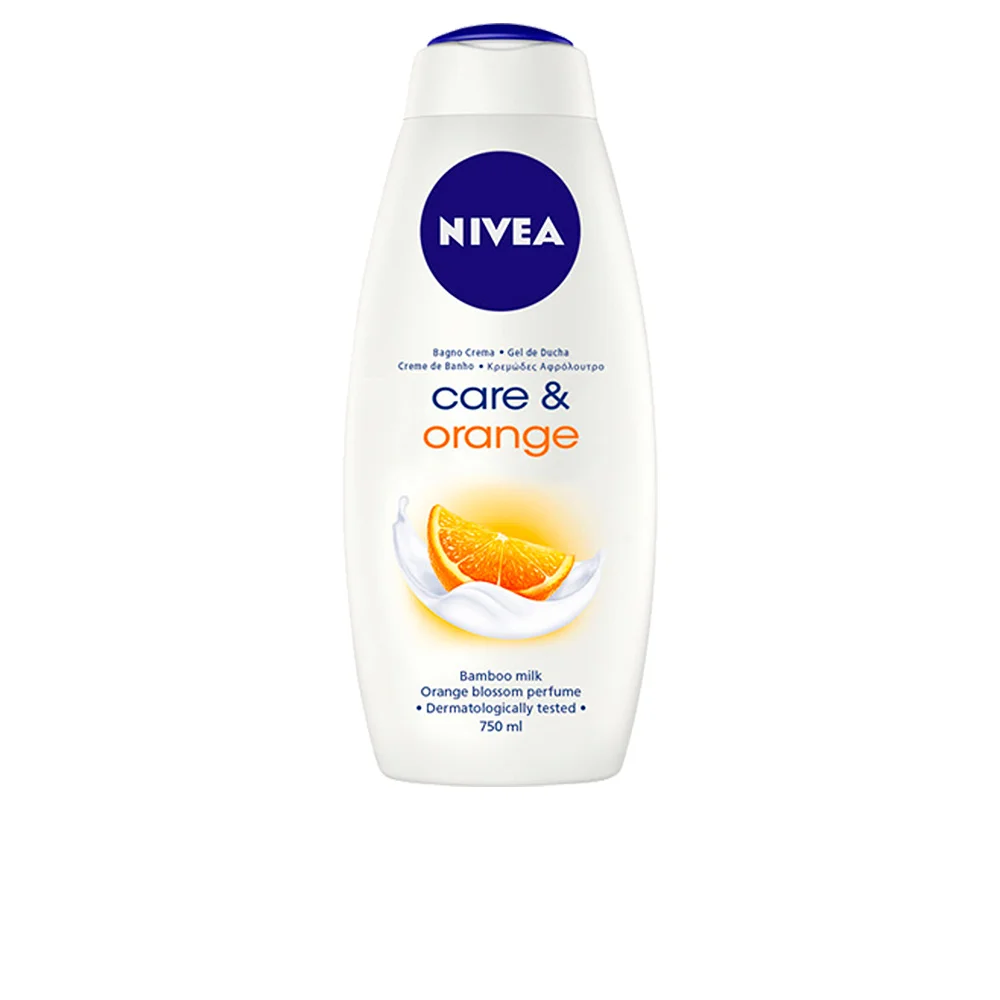Nivea уход и оранжевый гель для душа 750 мл|Гели душа| |