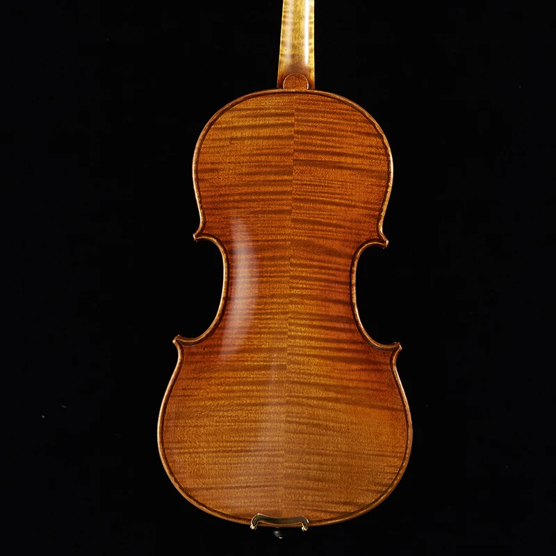 Скрипка с тигриным принтом Taishi деревянная итальянский реитал 1715 modelo 4/4 ручная