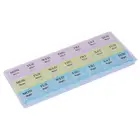 7 дней Портативный медицинский ящик для таблеток для путешествий Еженедельный медицинский чехол медицинское хранение таблеток Коробка органайзер диспенсер делитель таблеток Чехол s