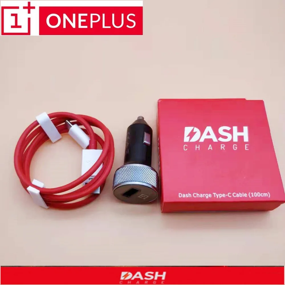 Оригинальное автомобильное зарядное устройство Oneplus 6 Dash One Plus 6t 5t 5 3t 3 Usb