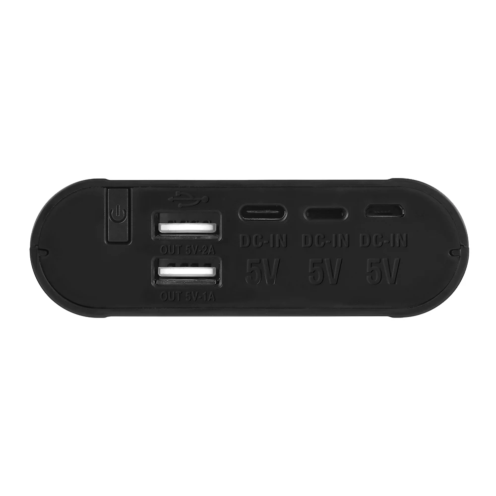 TOMO S4 DIY внешний Смарт аккумулятор 4x18650 литий ионный Тип батареи C/Micro USB 8 Pin Вход