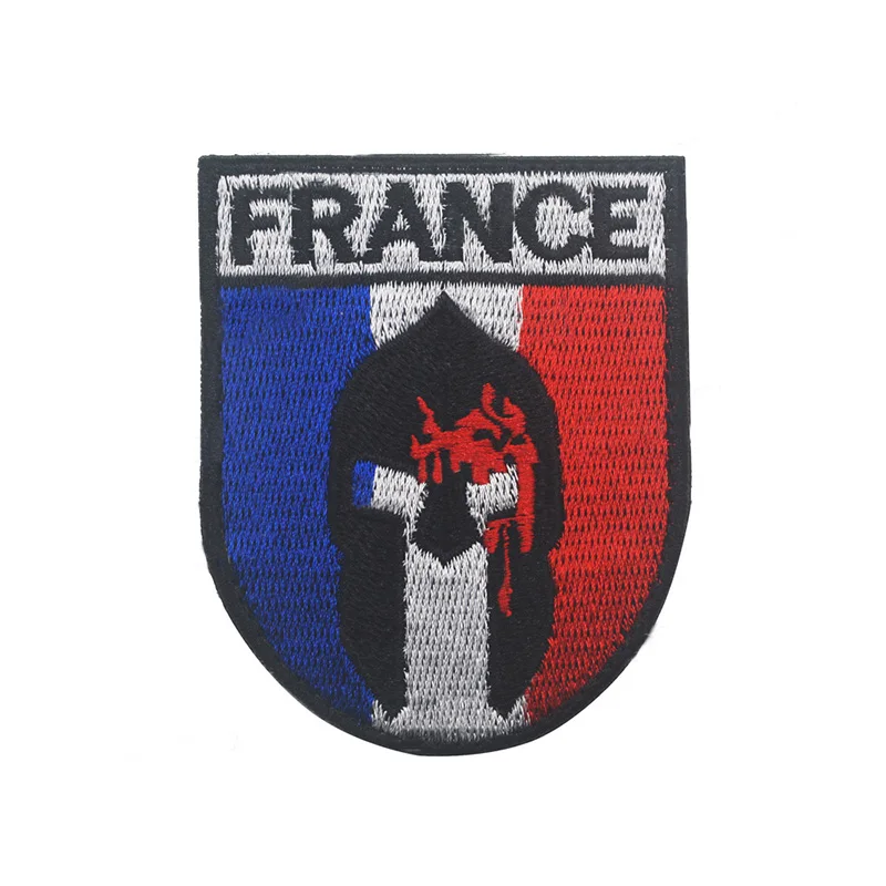 3pc Fabric Hook Embroidered Badges Patches for Clothing Task Force La Fayette Special Flag Armband Army Uniform Ref2 Tactical | Дом и сад