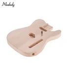 Корпус гитары Muslady из липы для электрогитары сделай сам, необработанные корпуса гитары под заказ