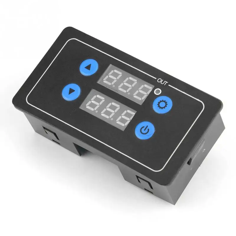 YF 4 DC 12V регулируемый таймер цикла Управление переключатель цифровой реле